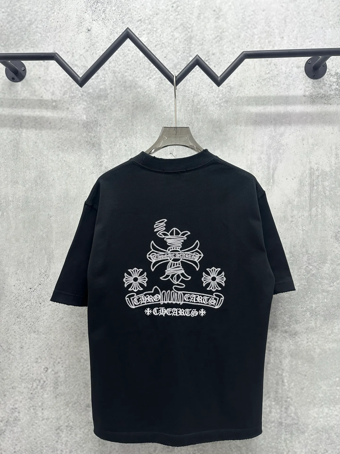 Chrome Hearts 2026New Arrival Versatile Same Style Size：XS S M L XL Color：Black